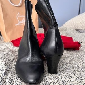 Authentic Louboitin Booties